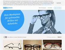 Tablet Screenshot of getmyglasses.com